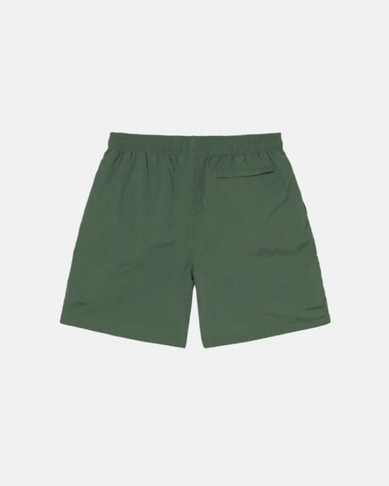 Stussy Curly S Water Short Moški Kopalke Olivno Zelene Slovenija | XZK-7184