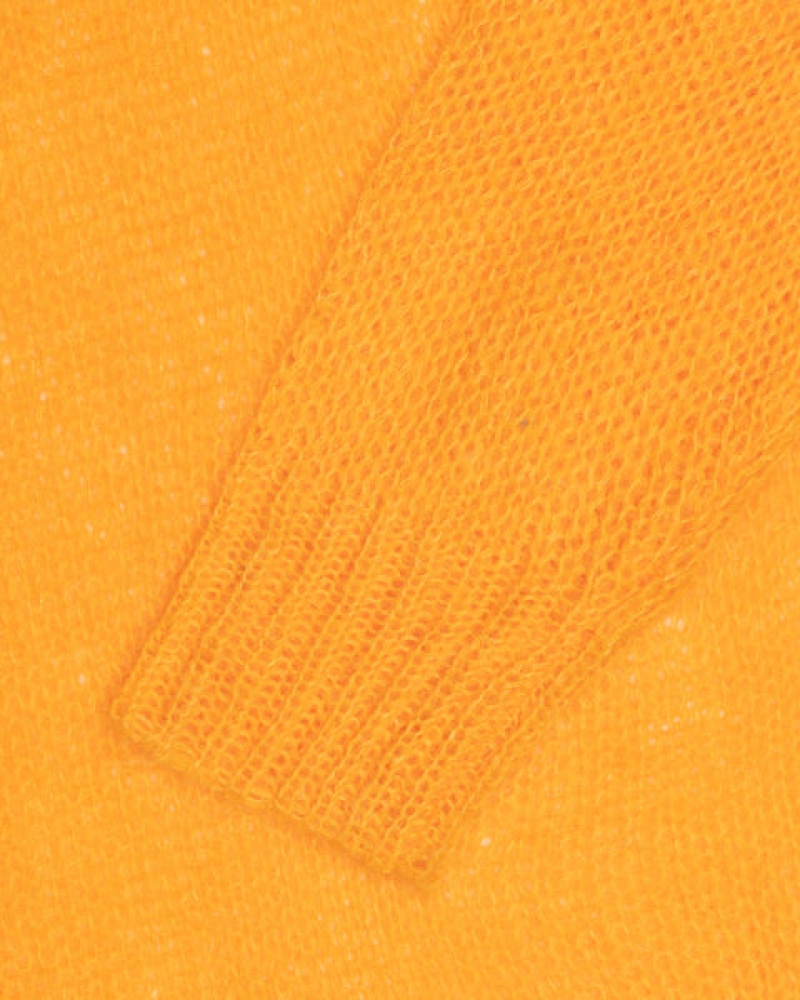 Stussy Loose Knit Sweater Moški Puloverji Oranžne Slovenija | PFU-9636