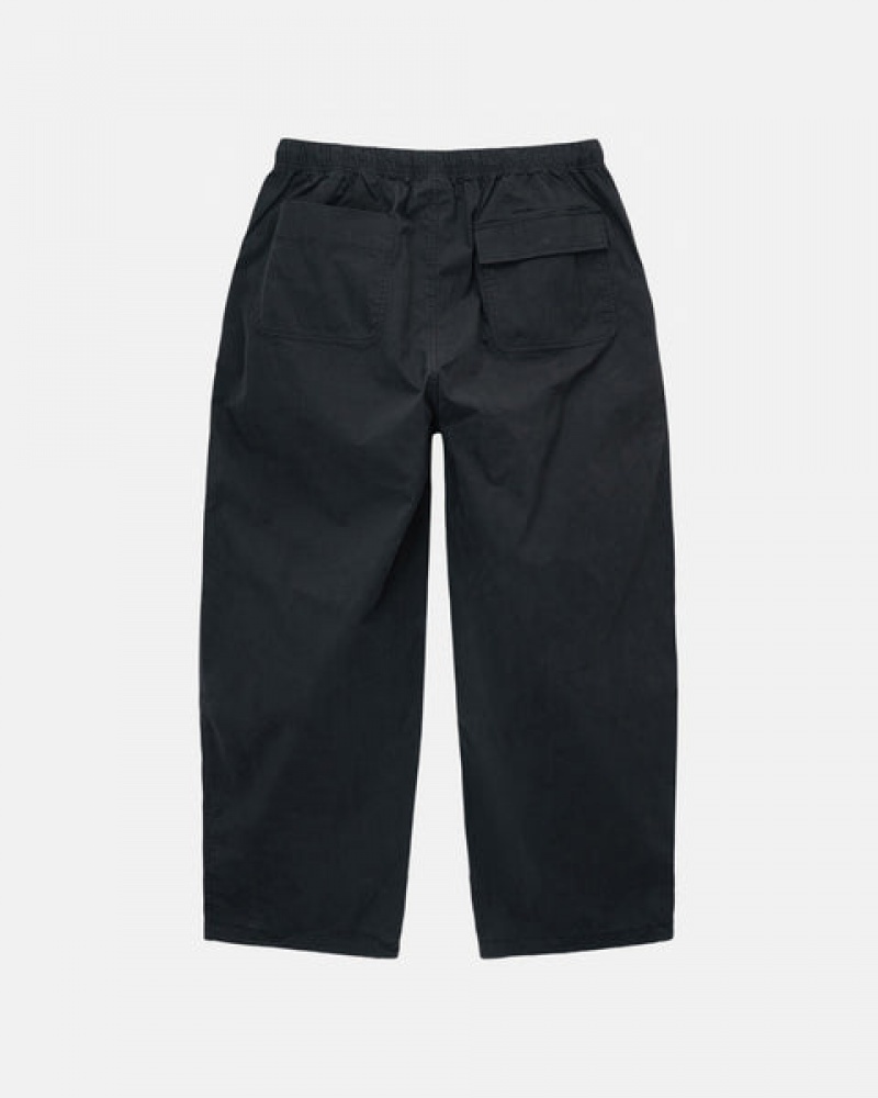 Stussy Nyco Over Trousers Ženski Hlače Črne Slovenija | QQE-5129