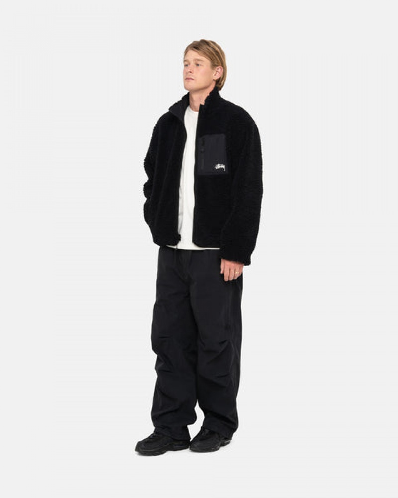 Stussy Nyco Over Trousers Ženski Hlače Črne Slovenija | QQE-5129