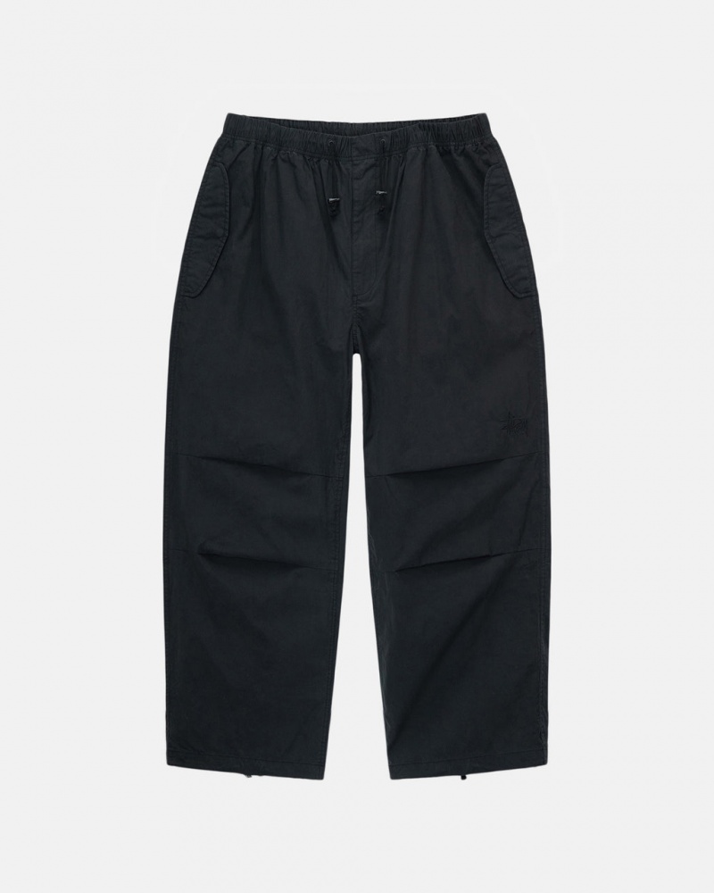 Stussy Nyco Over Trousers Ženski Hlače Črne Slovenija | QQE-5129