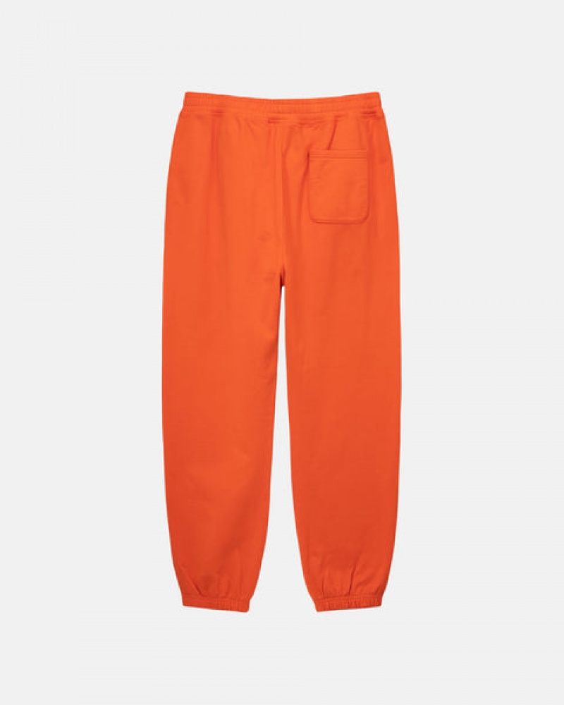 Stussy Overdyed Stock Logo Pant Moški Puloverji Oranžne Slovenija | DTA-5857