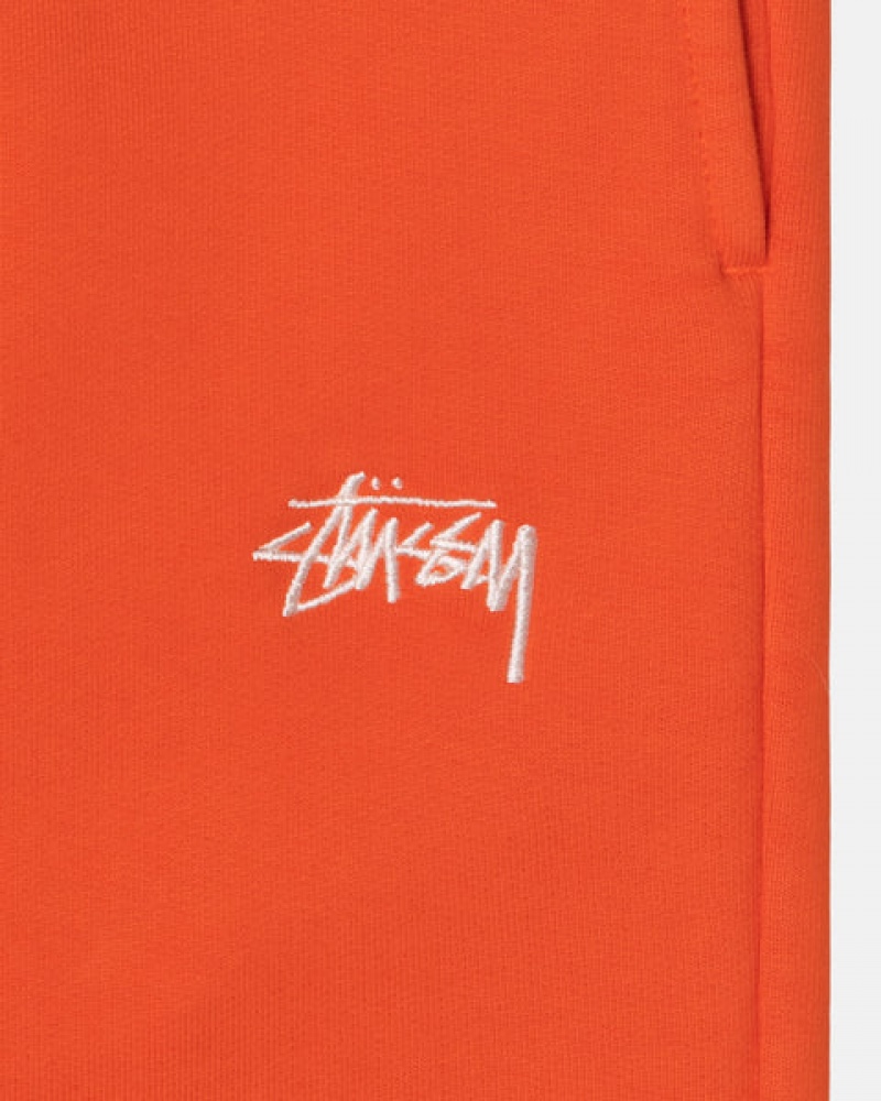 Stussy Overdyed Stock Logo Pant Moški Puloverji Oranžne Slovenija | DTA-5857