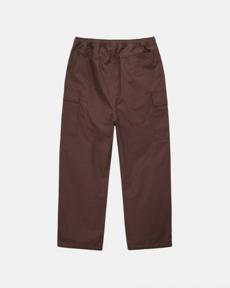 Stussy Ripstop Cargo Beach Pant Moški Hlače Rjave Slovenija | GLE-4958