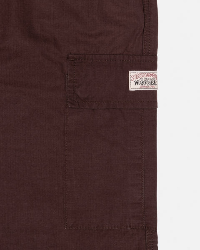 Stussy Ripstop Cargo Beach Pant Moški Hlače Rjave Slovenija | GLE-4958