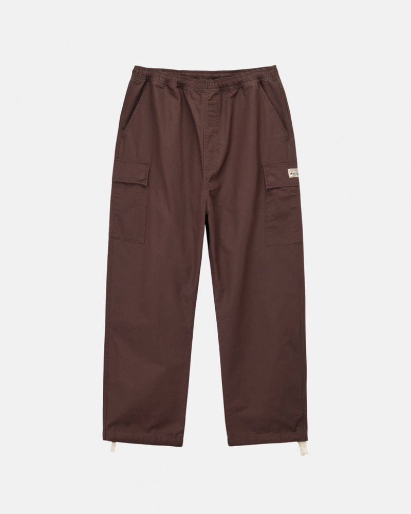 Stussy Ripstop Cargo Beach Pant Moški Hlače Rjave Slovenija | GLE-4958