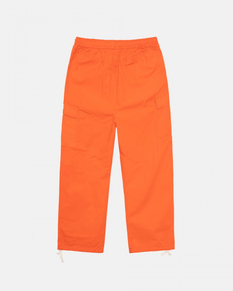 Stussy Ripstop Cargo Beach Pant Moški Hlače Oranžne Slovenija | UXD-9476