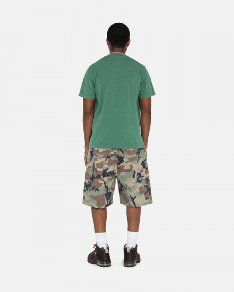 Stussy Ripstop Cargo Beach Short Moški Kratke Hlače Maskirni Vzorec Slovenija | YXM-7931