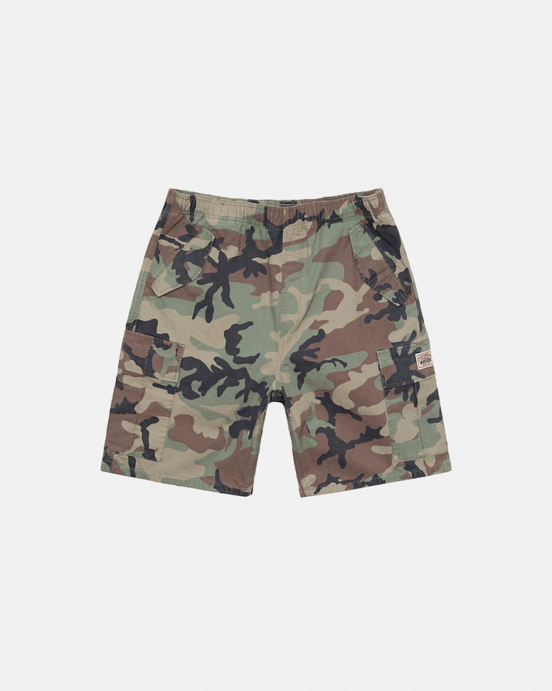 Stussy Ripstop Cargo Beach Short Moški Kratke Hlače Maskirni Vzorec Slovenija | YXM-7931