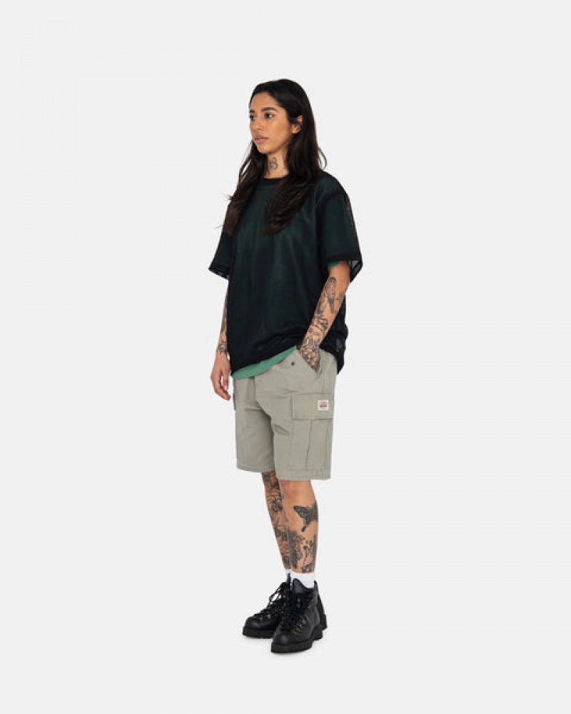 Stussy Ripstop Cargo Beach Short Moški Kratke Hlače Olivno Zelene Slovenija | IUR-5283