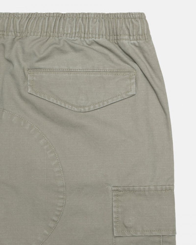 Stussy Ripstop Cargo Beach Short Moški Kratke Hlače Olivno Zelene Slovenija | IUR-5283