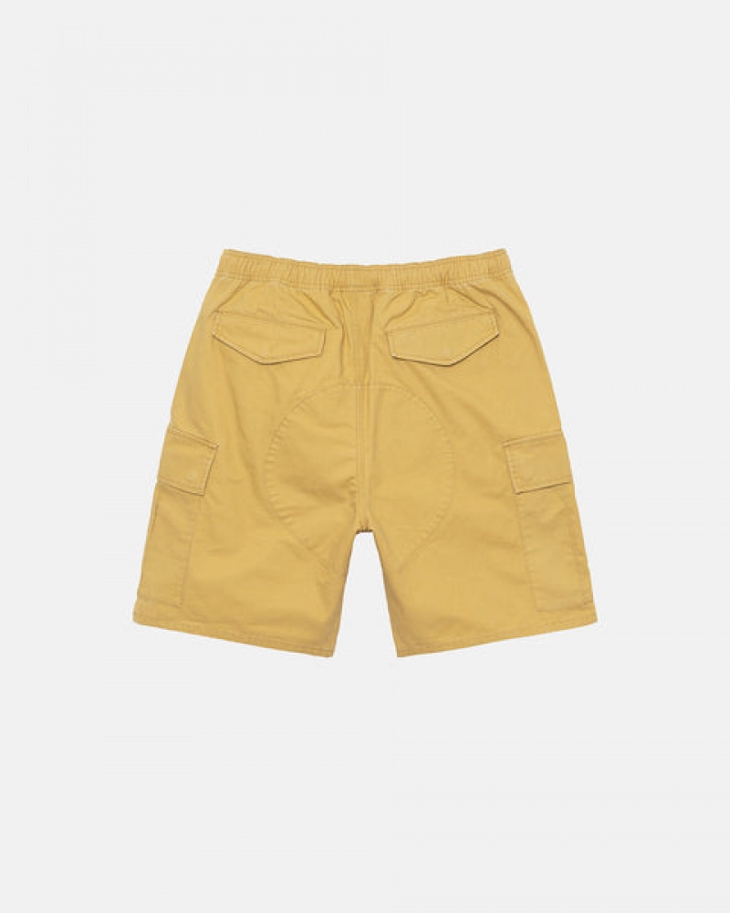 Stussy Ripstop Cargo Beach Short Moški Kratke Hlače Rumene Slovenija | HIR-6841