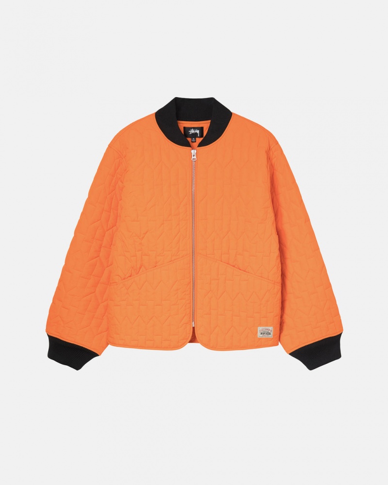 Stussy S Prešite Liner Jacket Moški Jakne Oranžne Slovenija | BDT-4796