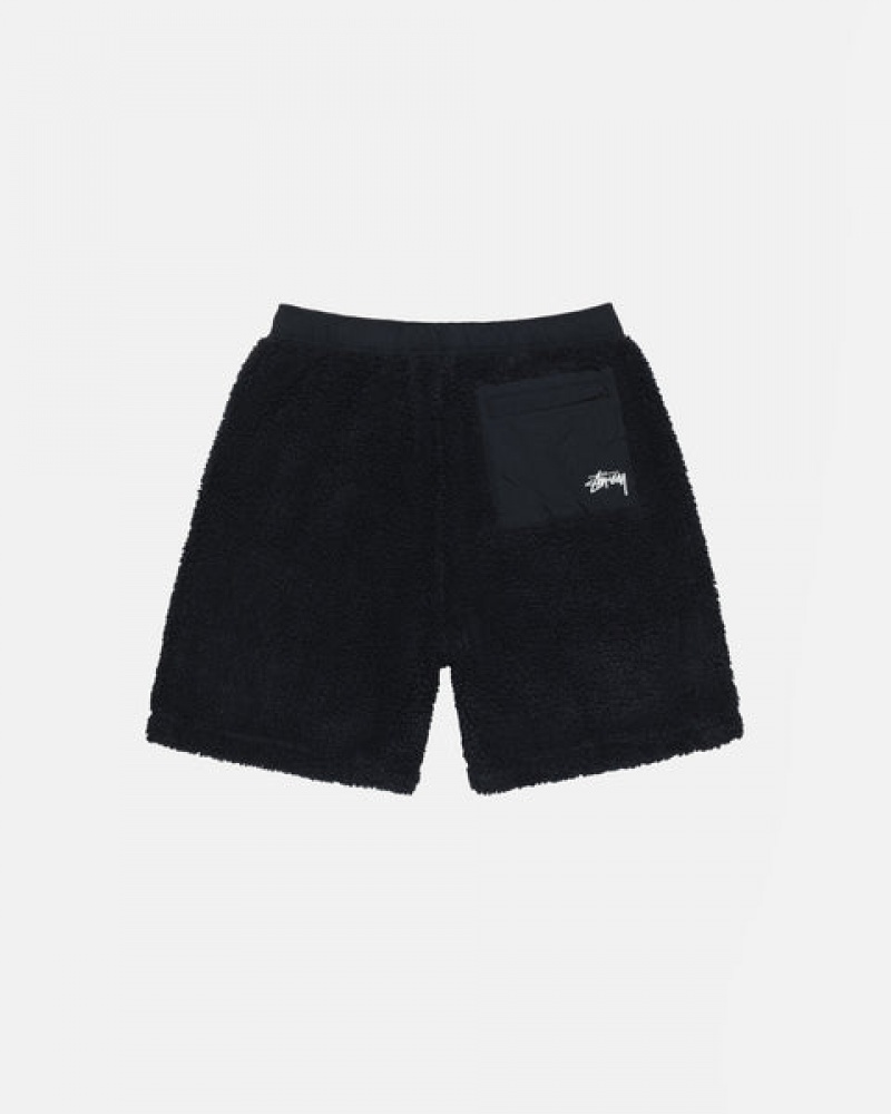 Stussy Sherpa Short Moški Kratke Hlače Črne Slovenija | DUU-9971