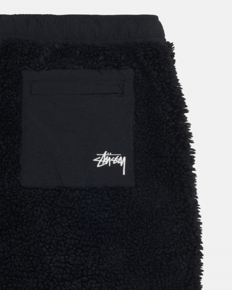 Stussy Sherpa Short Moški Kratke Hlače Črne Slovenija | DUU-9971