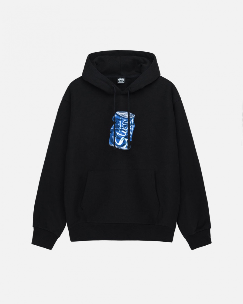 Stussy Soda Can Hoodie Moški Pulover s Kapuco Črne Slovenija | XCY-2444