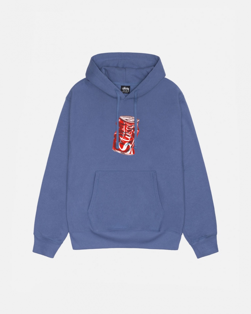 Stussy Soda Can Hoodie Moški Pulover s Kapuco Kraljevsko Modra Modre Slovenija | OVQ-2787