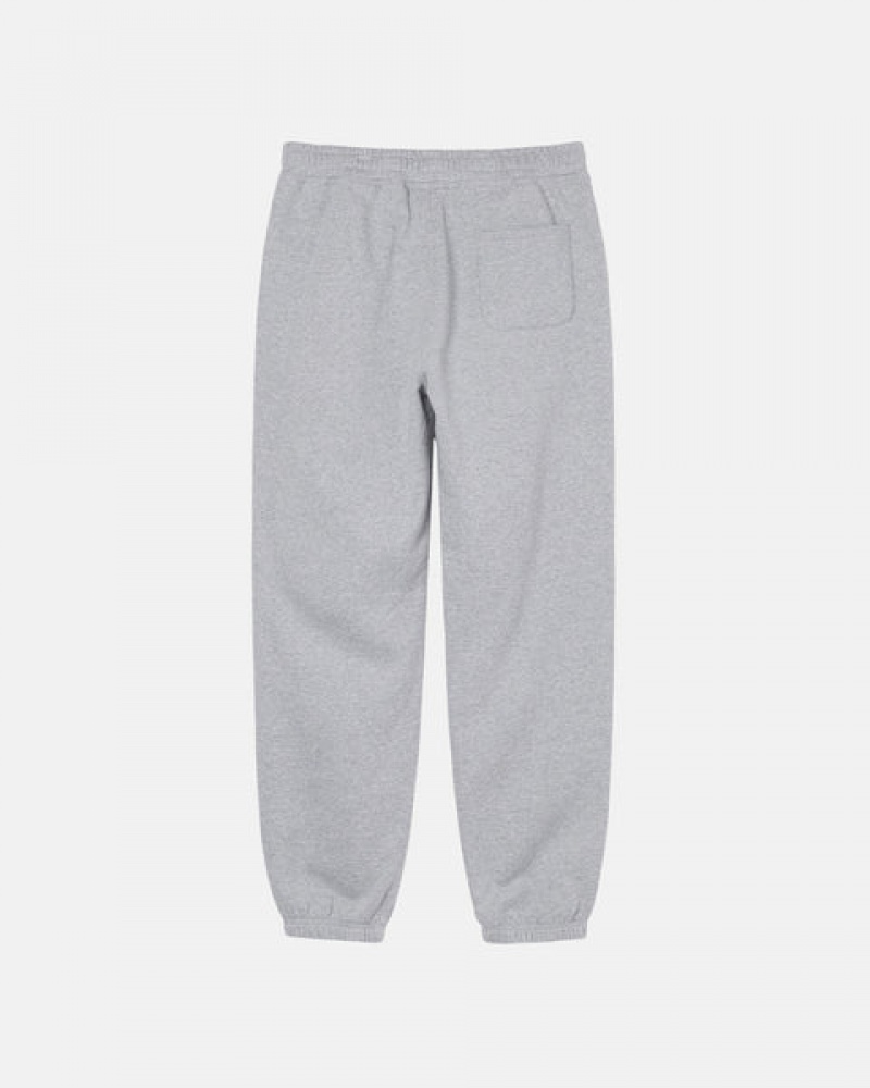 Stussy Stock Logo Sweatpant Ženski Trenirke Sive Slovenija | GWM-0525