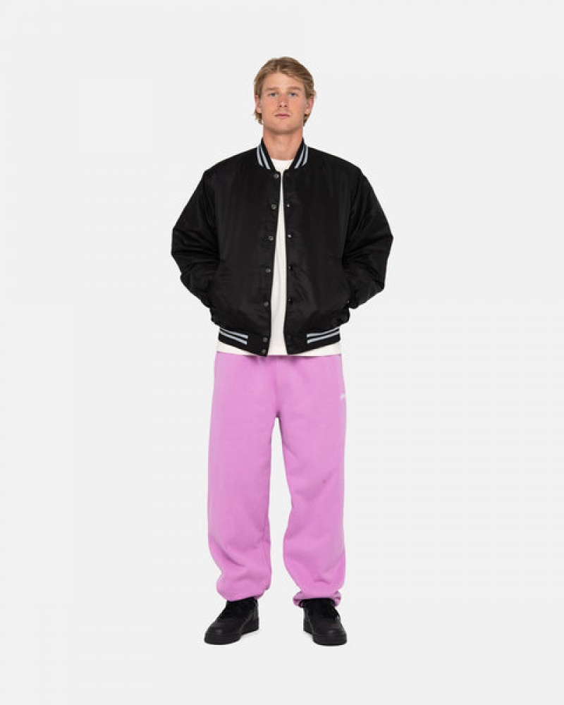 Stussy Stock Logo Sweatpant Ženski Trenirke Vijolične Slovenija | RKL-7799