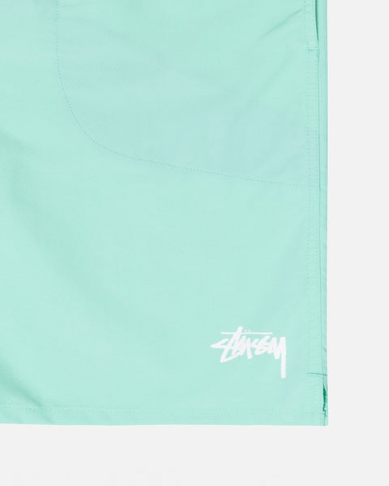 Stussy Stock Water Short Moški Kopalke Svetlo Turkizna Slovenija | GJV-7538