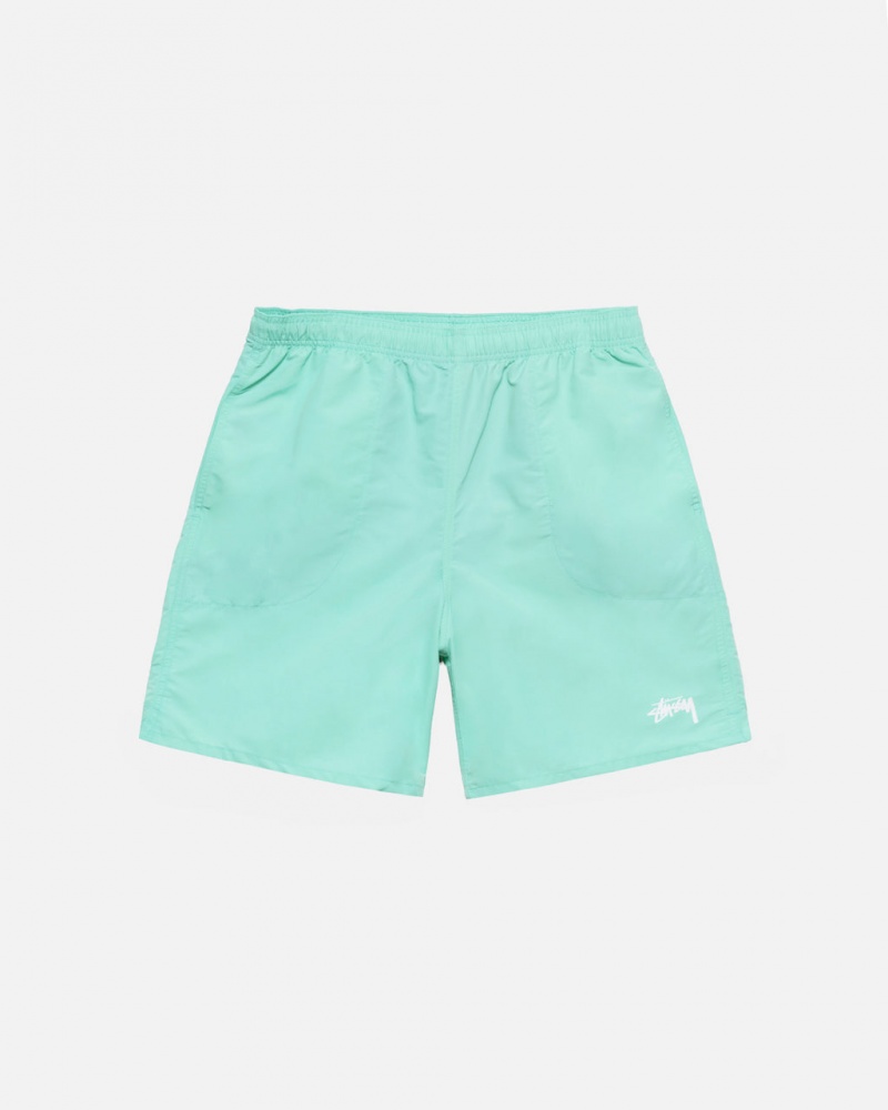 Stussy Stock Water Short Moški Kopalke Svetlo Turkizna Slovenija | GJV-7538