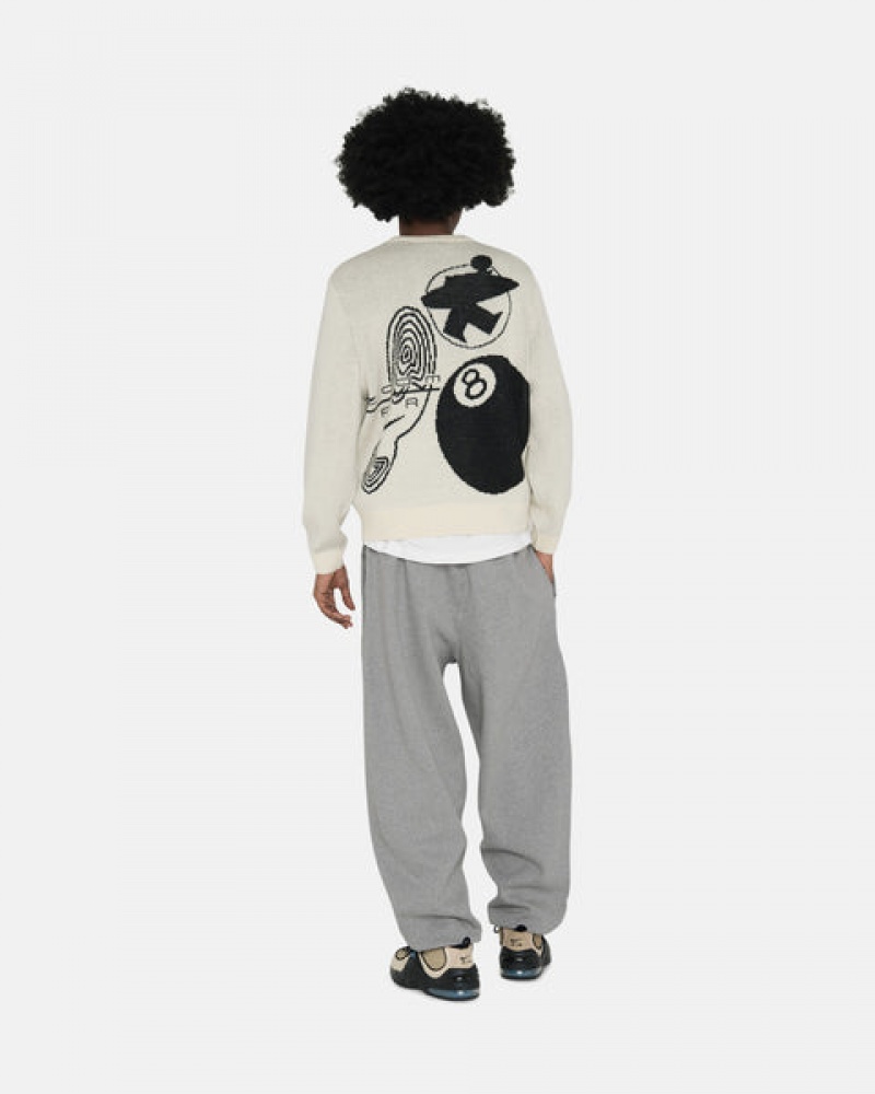 Stussy Fleece Pant Moški Trenirke Temno Sive Slovenija | IYW-9543