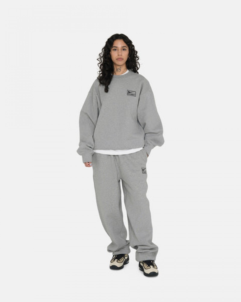 Stussy Fleece Pant Moški Trenirke Temno Sive Slovenija | IYW-9543