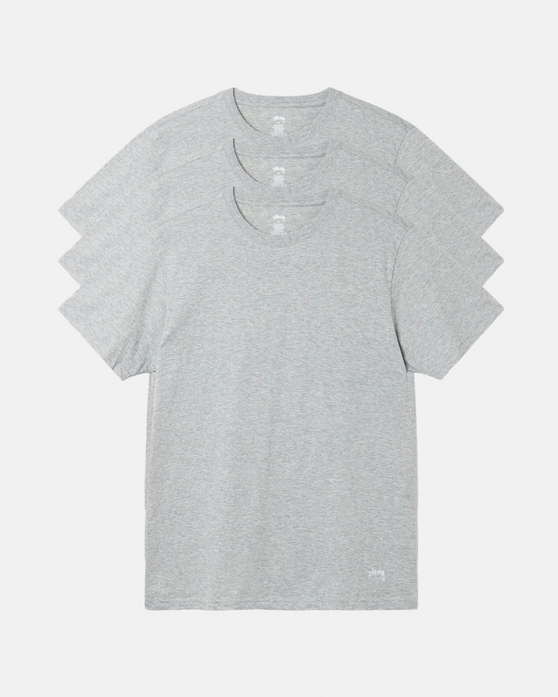 Stussy Stussy Undershirt Moški Srajce Sive Slovenija | VOZ-7117