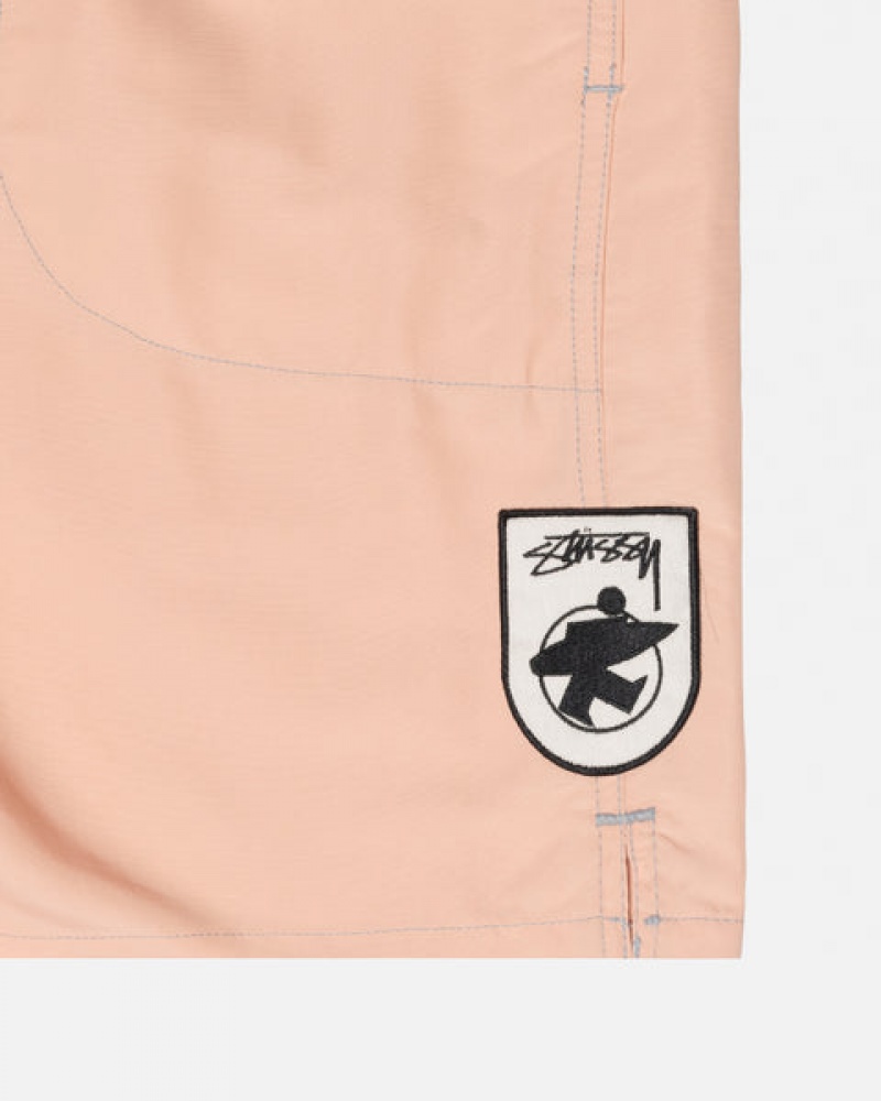 Stussy Surfman Patch Water Short Moški Kopalke Svetlo Roza Slovenija | UYE-5080