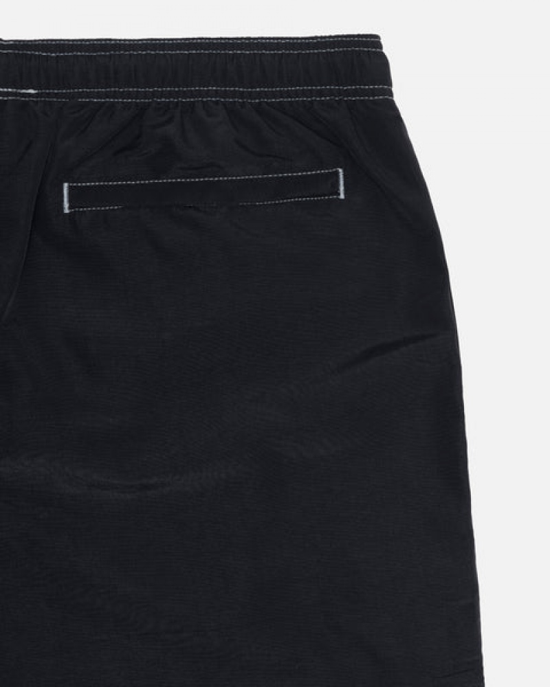 Stussy Surfman Patch Water Short Ženski Kopalke Črne Slovenija | JSG-8934