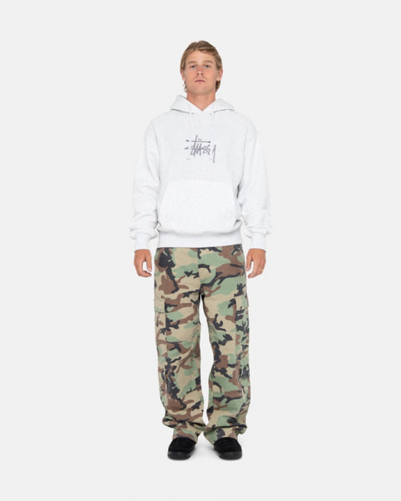 Stussy Surplus Cargo Ripstop Moški Hlače Maskirni Vzorec Slovenija | GDR-8231