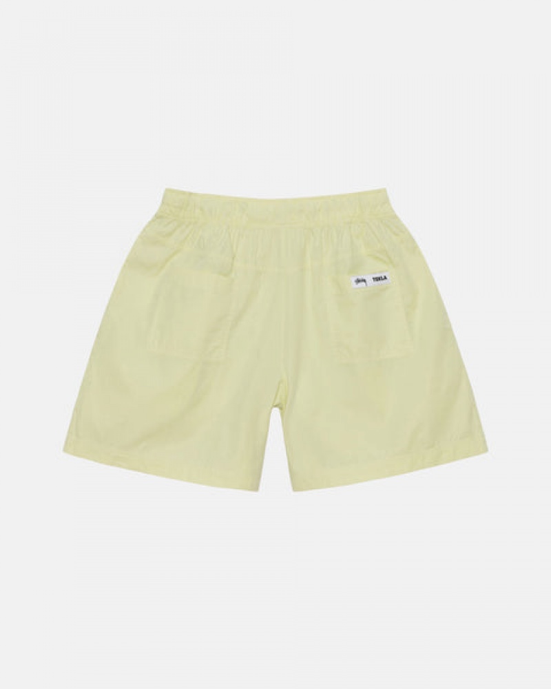 Stussy Tekla Poplin Pyjama Shorts Moški Kratke Hlače Svetlo Zelene Slovenija | VTL-3913