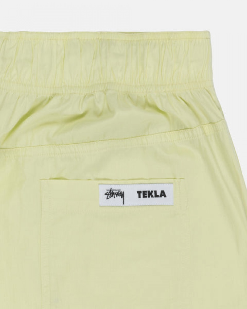 Stussy Tekla Poplin Pyjama Shorts Moški Kratke Hlače Svetlo Zelene Slovenija | VTL-3913