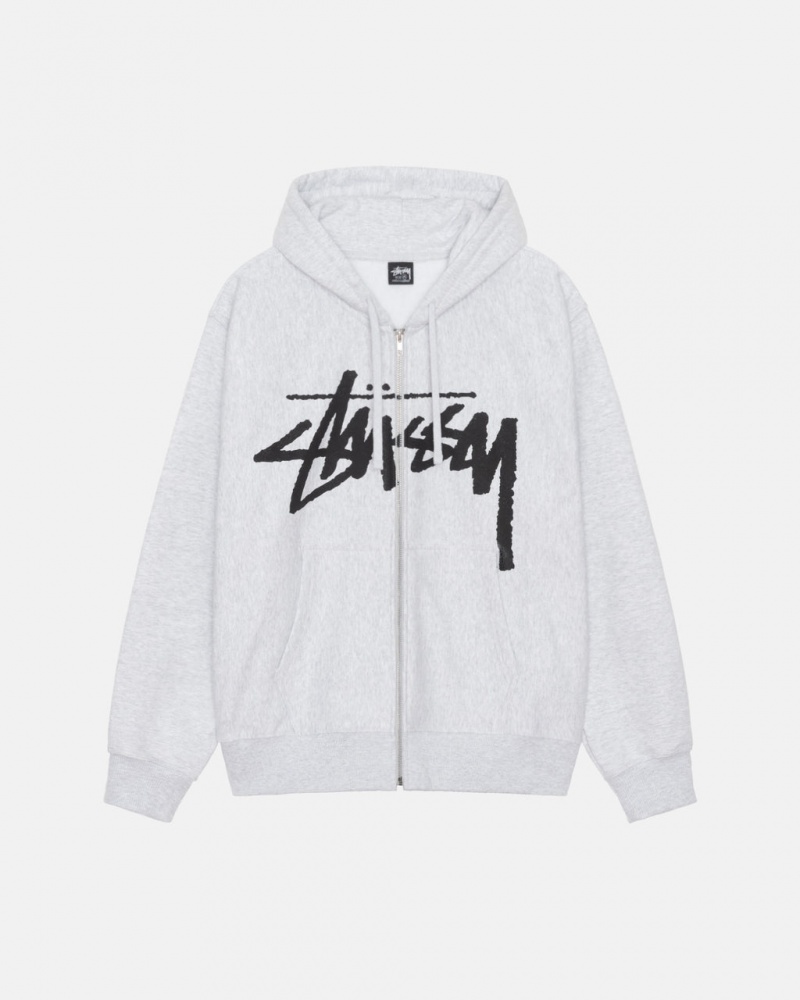 Stussy Venus Zip Hood Moški Puloverji Sive Slovenija | MDR-5596