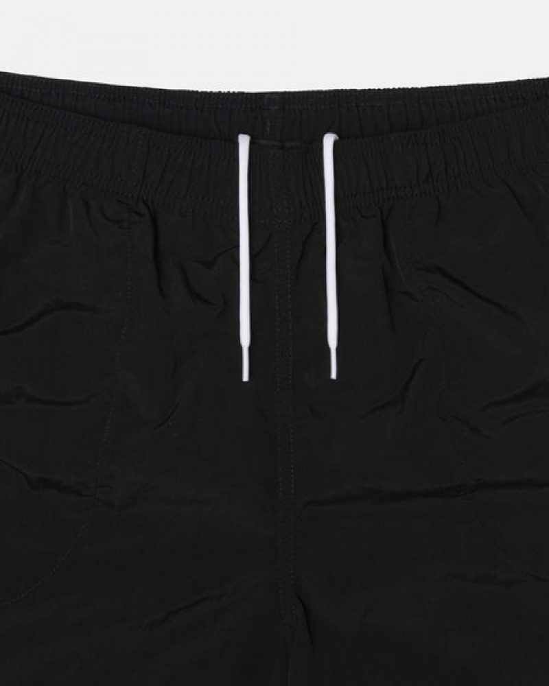 Stussy Water Short Big Basic Moški Kratke Hlače Črne Slovenija | AMG-5105