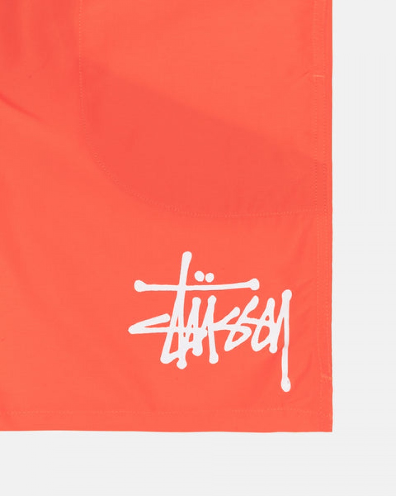 Stussy Water Short Big Basic Moški Kratke Hlače Koralne Slovenija | WCO-8246