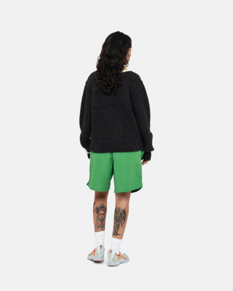 Stussy Water Short Big Basic Moški Kratke Hlače Zelene Slovenija | KPY-3950