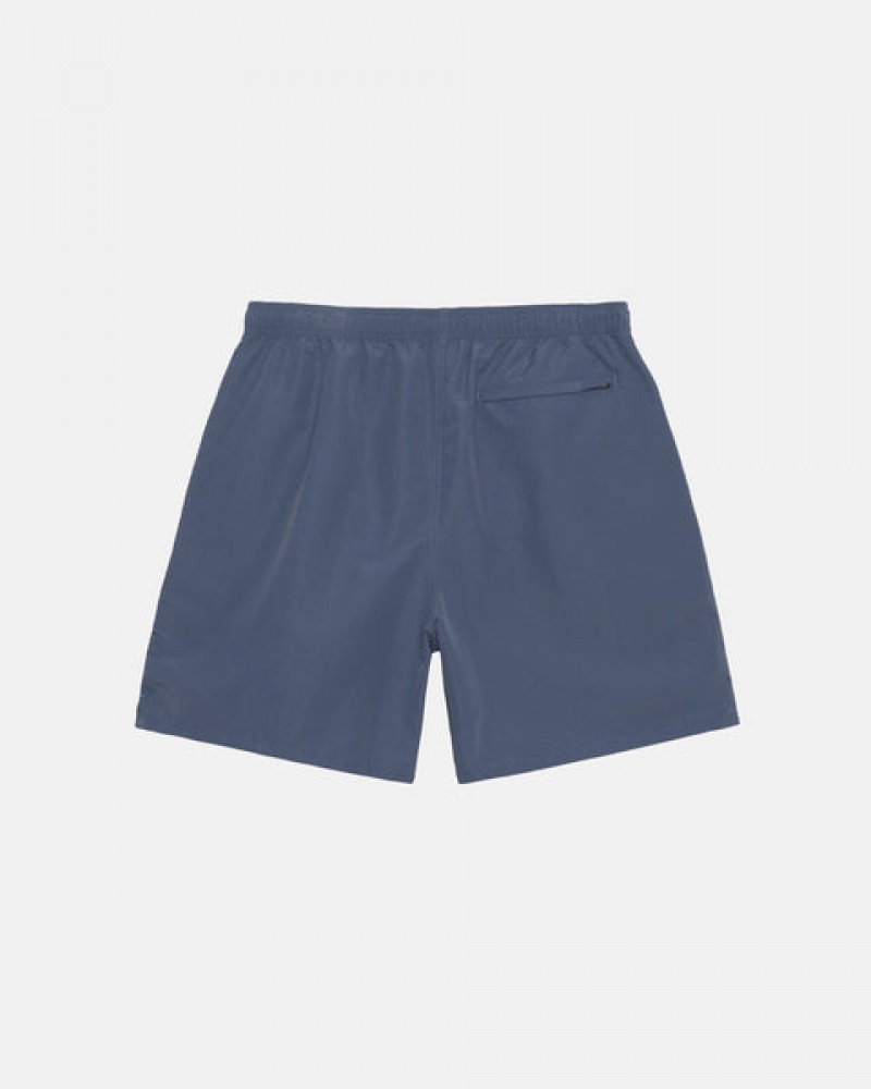 Stussy Water Short Big Basic Moški Kratke Hlače Temno Modre Slovenija | FPI-5606