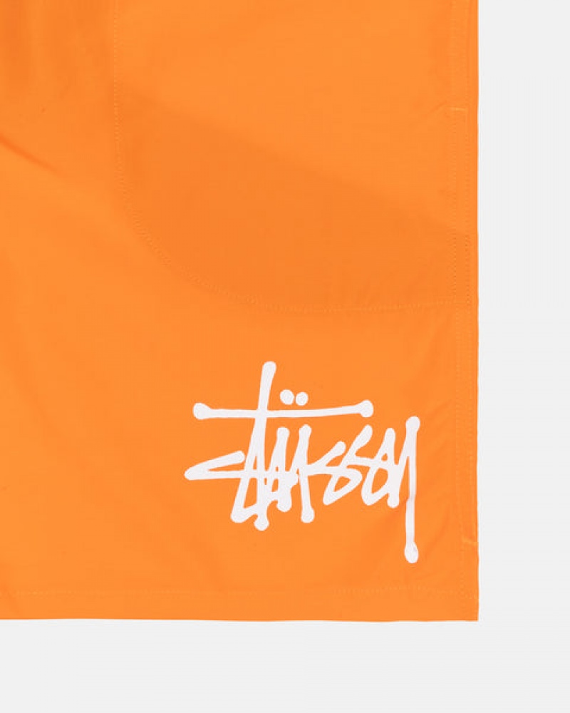 Stussy Water Short Big Basic Ženski Kratke Hlače Oranžne Slovenija | LVS-7714