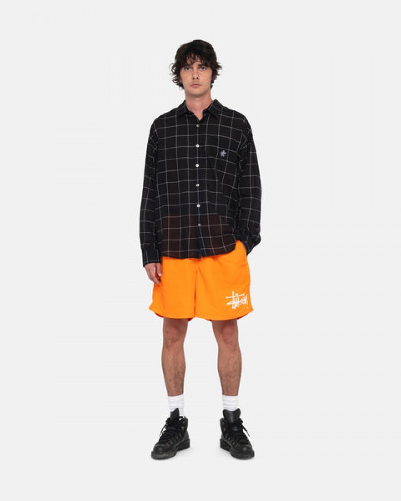 Stussy Water Short Big Basic Ženski Kratke Hlače Oranžne Slovenija | LVS-7714