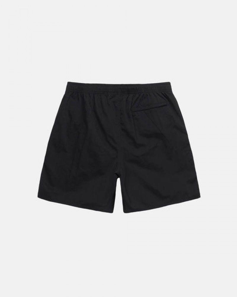 Stussy Water Short Stock Moški Kratke Hlače Črne Slovenija | JTG-8560