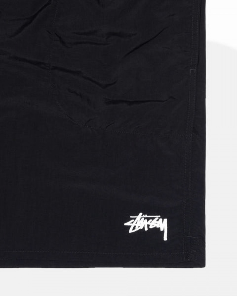 Stussy Water Short Stock Moški Kratke Hlače Črne Slovenija | JTG-8560