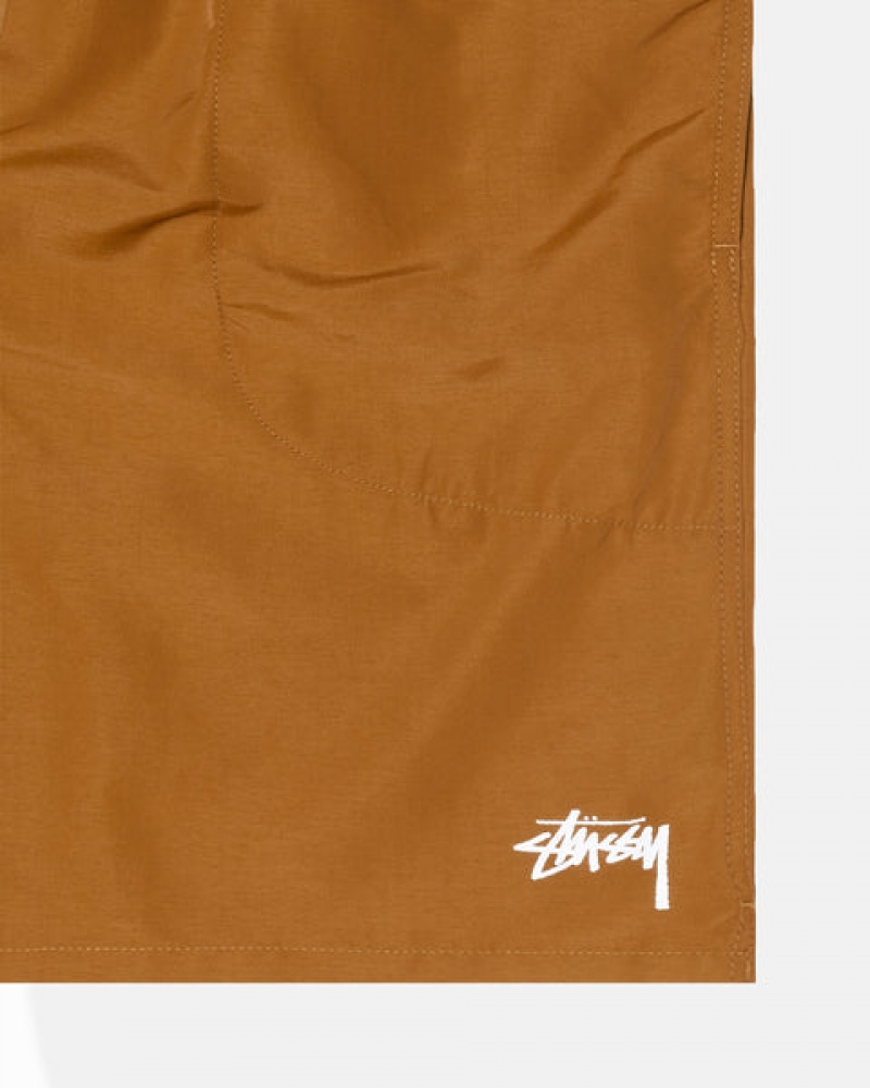 Stussy Water Short Stock Moški Kratke Hlače Rjave Slovenija | ODJ-1100