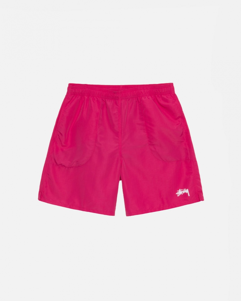 Stussy Water Short Stock Moški Kratke Hlače Roza Slovenija | GDR-3232