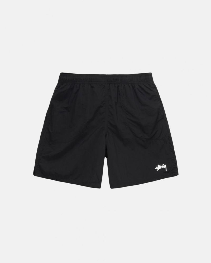 Stussy Water Short Stock Ženski Kratke Hlače Črne Slovenija | GIO-6956