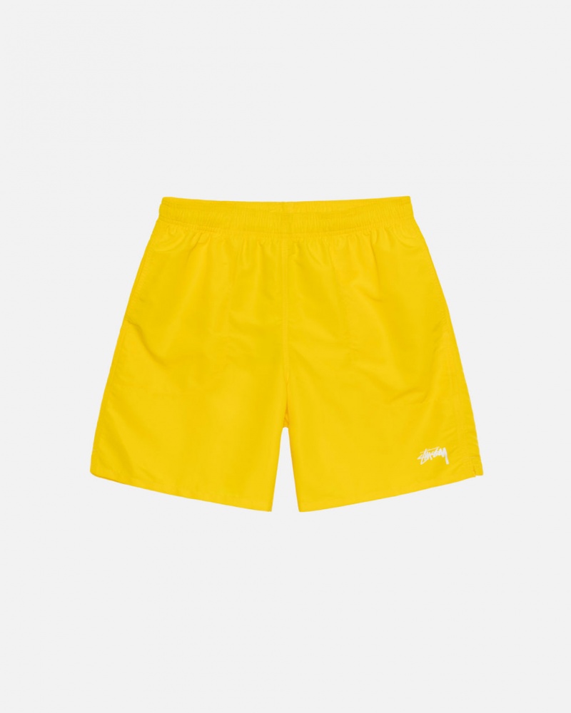 Stussy Water Short Stock Ženski Kratke Hlače Rumene Slovenija | ZKX-0309