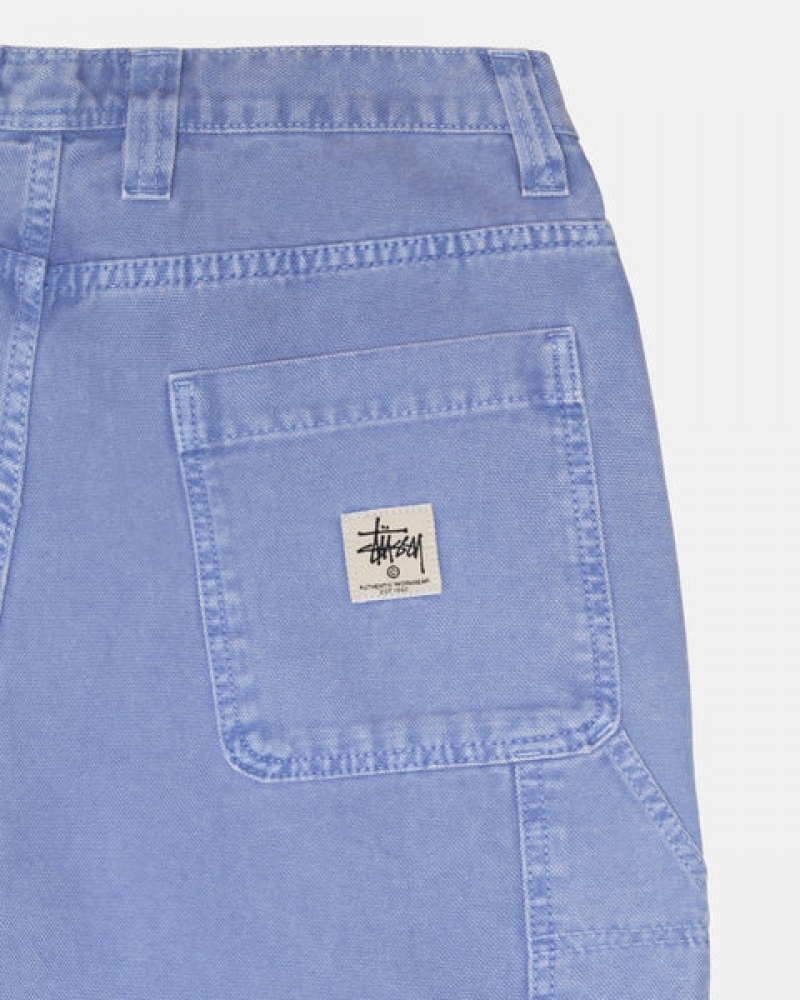 Stussy Work Pant Canvas Moški Hlače Vijolične Slovenija | UFO-2822